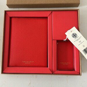 Tory Burch passport case & luggage tag